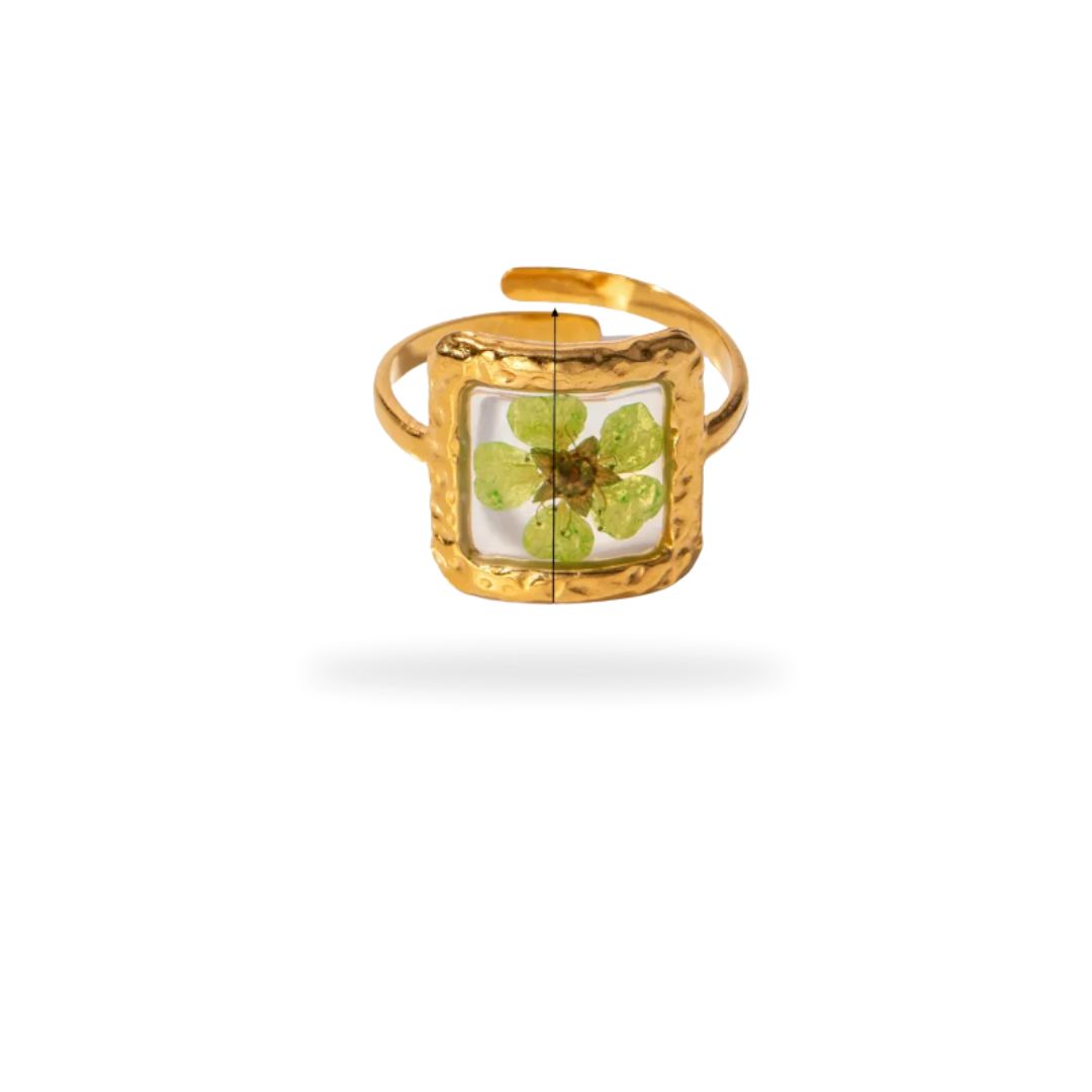 Anillo Vintage Verde 
